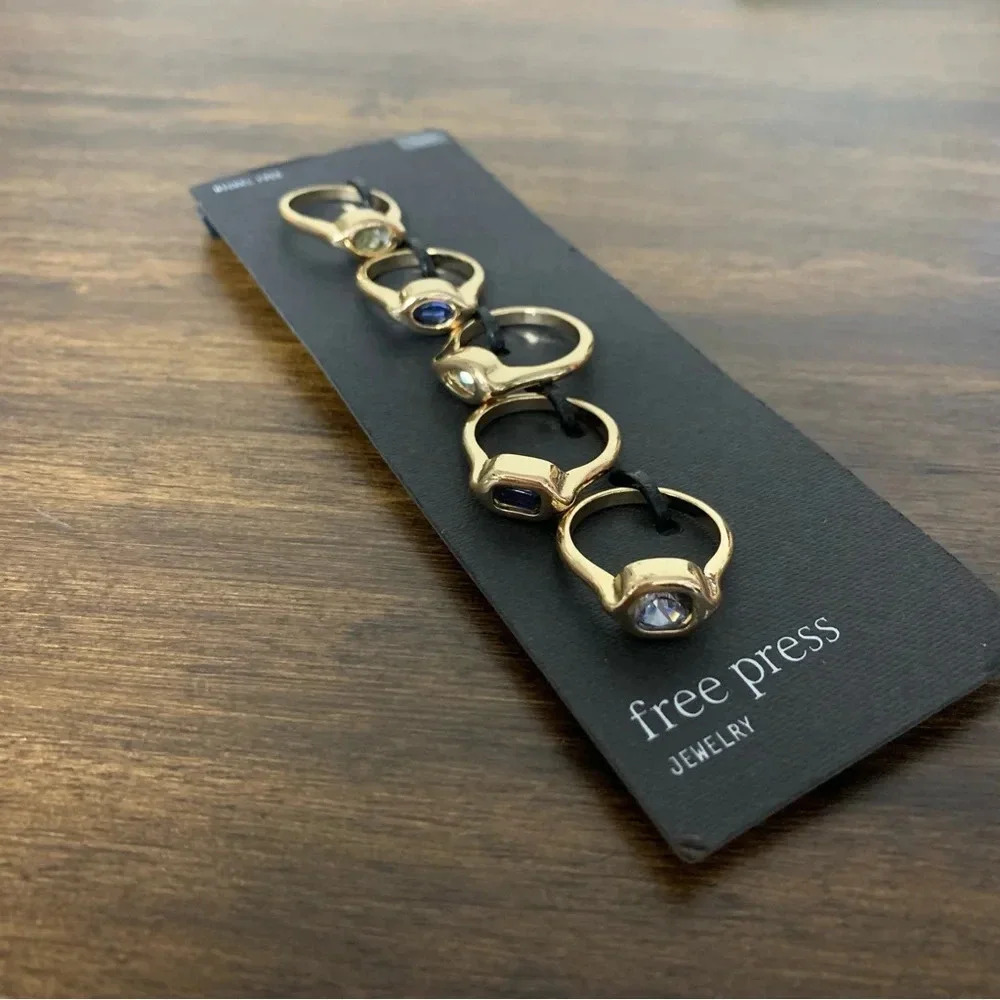 Free Press 5 gold rings S/M